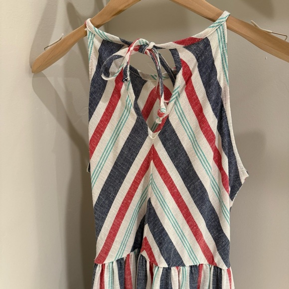 Hailey & Co. Striped Sleeveless Dress with Pockets - Size Small - Picture 3 of 6